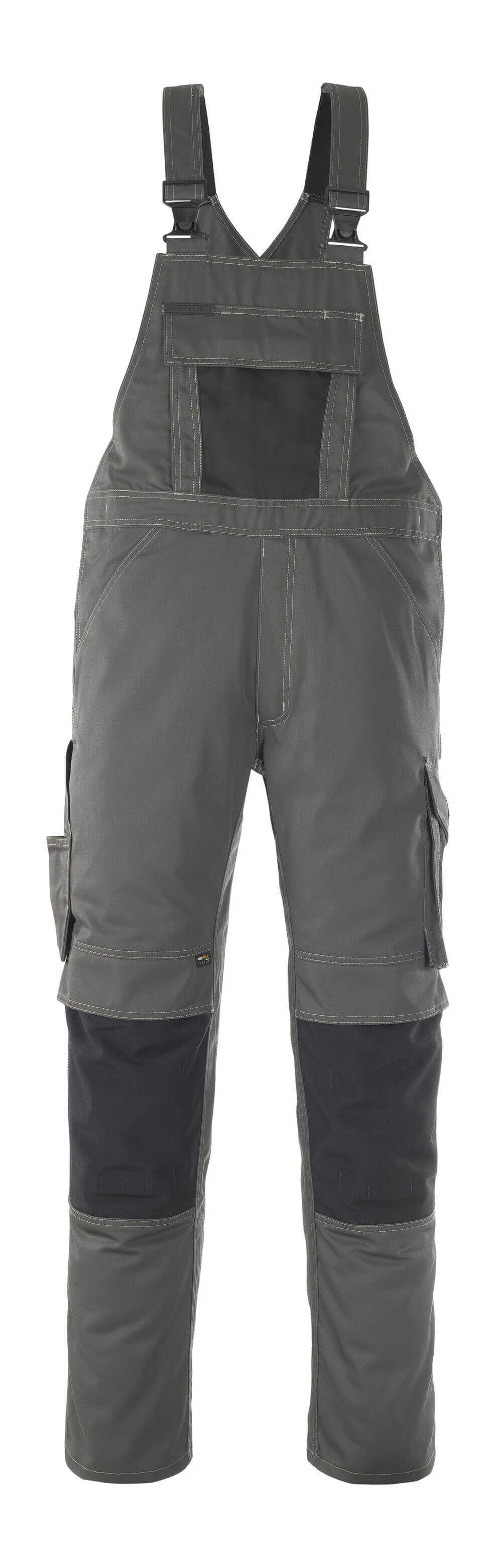 MASCOT® Unique Amerikaanse overall TENCEL – Donkerantraciet/Zwart