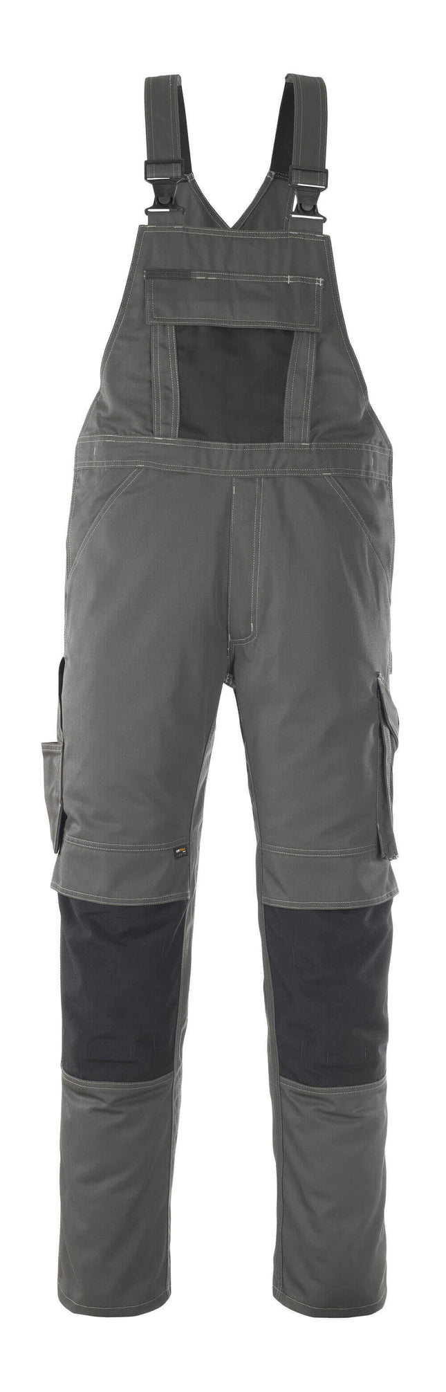 MASCOT® Unique Amerikaanse overall TENCEL – Donkerantraciet/Zwart