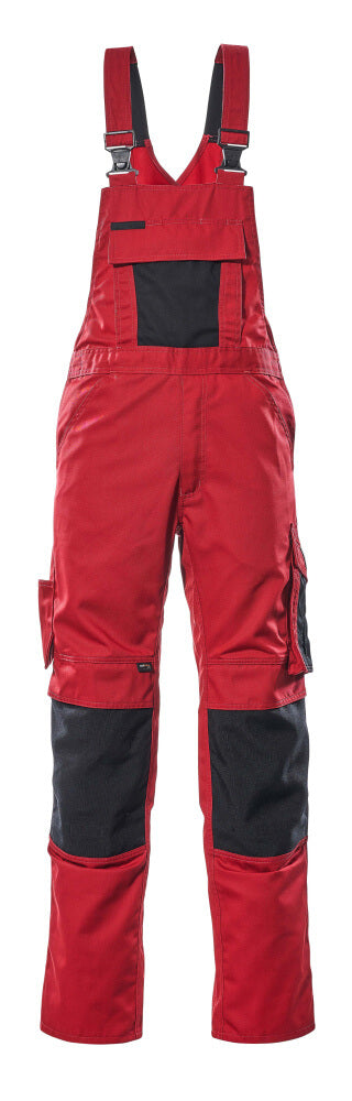 MASCOT® Unique Amerikaanse overall lichtgewicht – Rood/Zwart