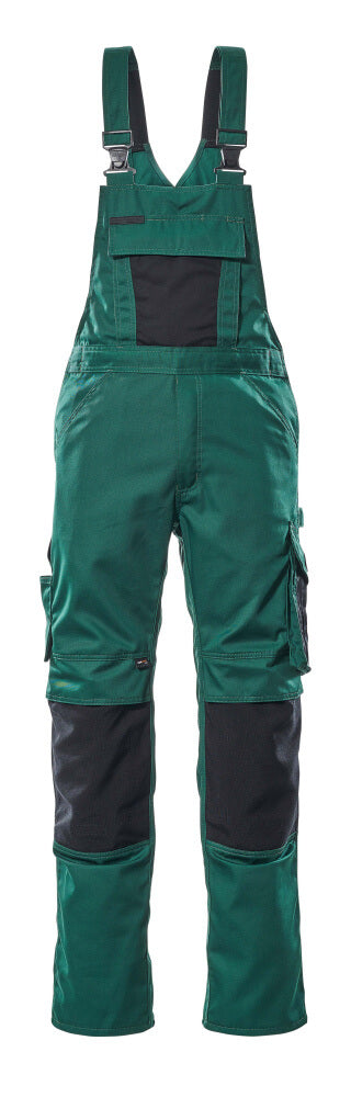 MASCOT® Unique Amerikaanse overall lichtgewicht – Groen/Zwart