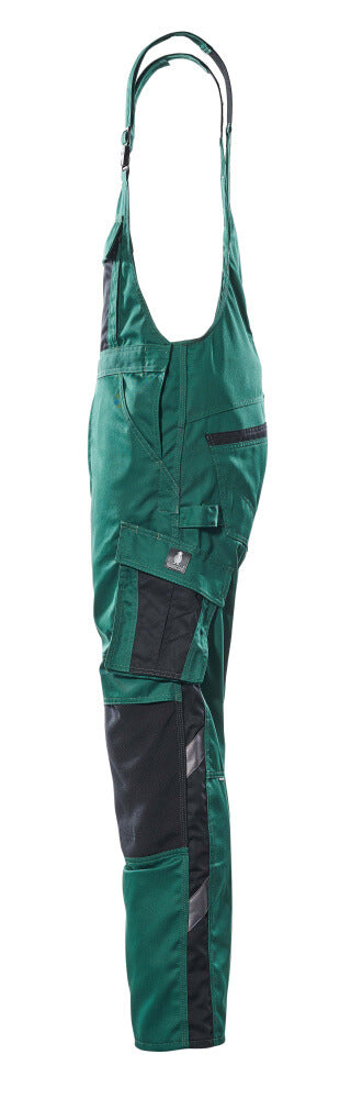 MASCOT® Unique Amerikaanse overall lichtgewicht – Groen/Zwart