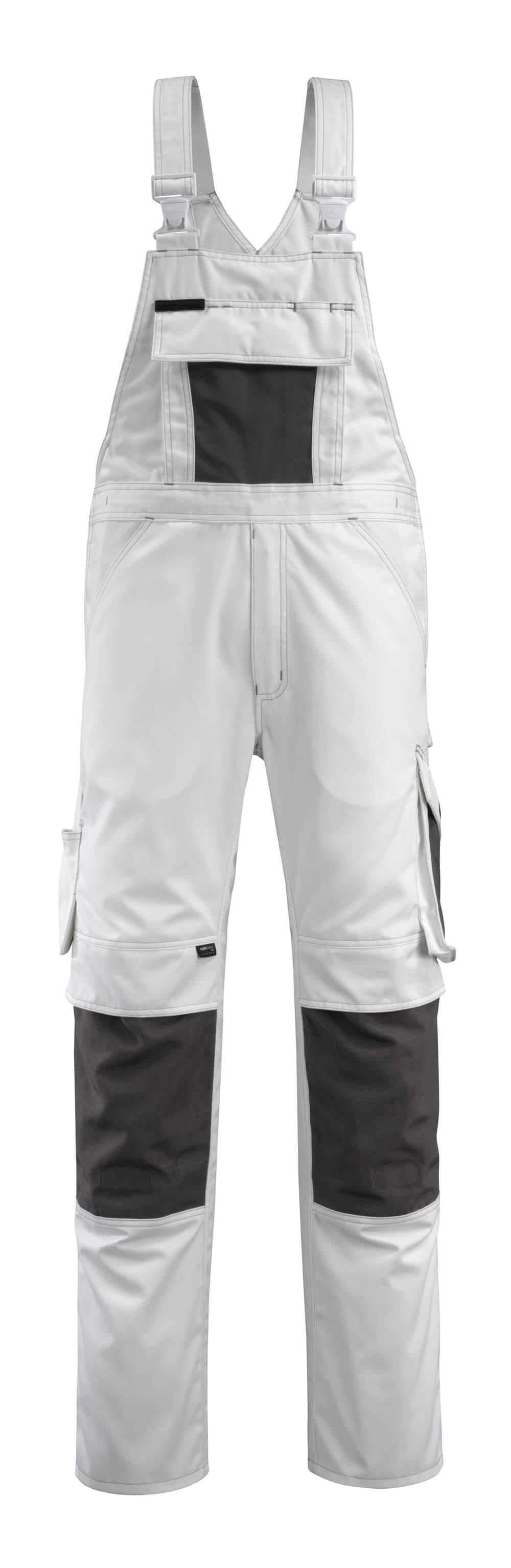 MASCOT® Unique Amerikaanse overall lichtgewicht – Wit/Donkerantraciet