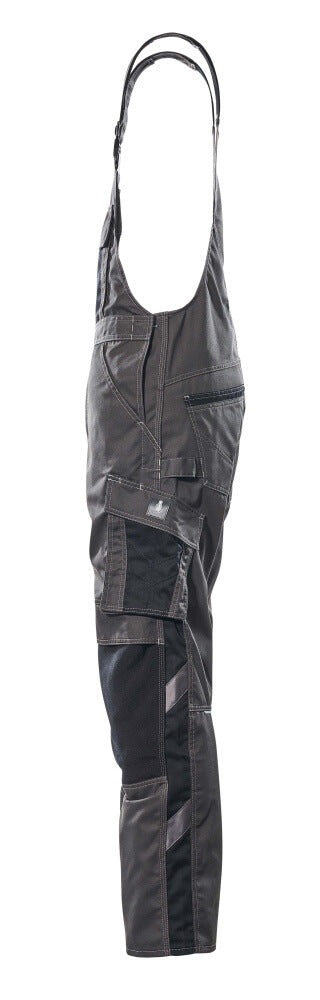 MASCOT® Unique Amerikaanse overall lichtgewicht – Donkerantraciet/Zwart