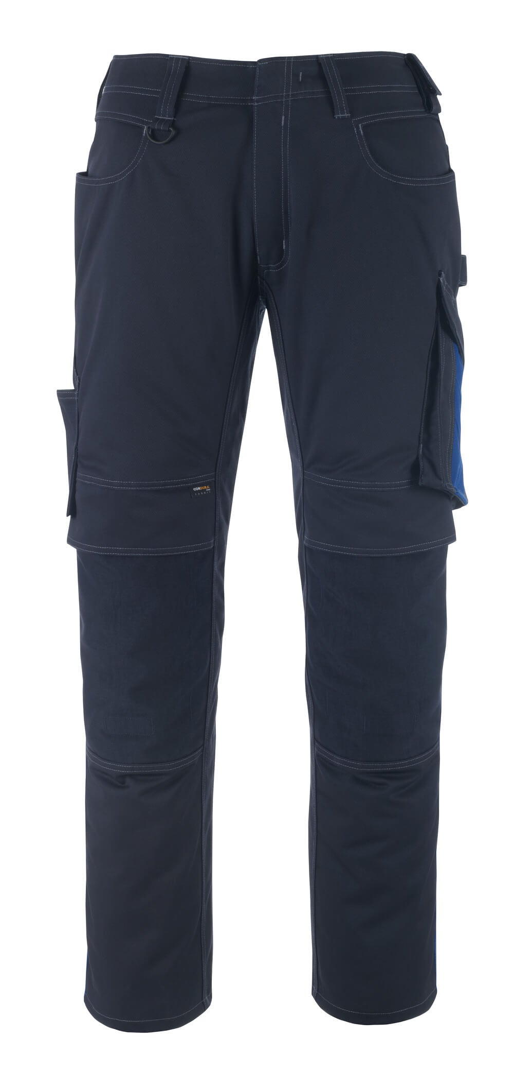 MASCOT® Unique Werkbroek TENCEL met kniezakken – Donkermarine/Korenblauw