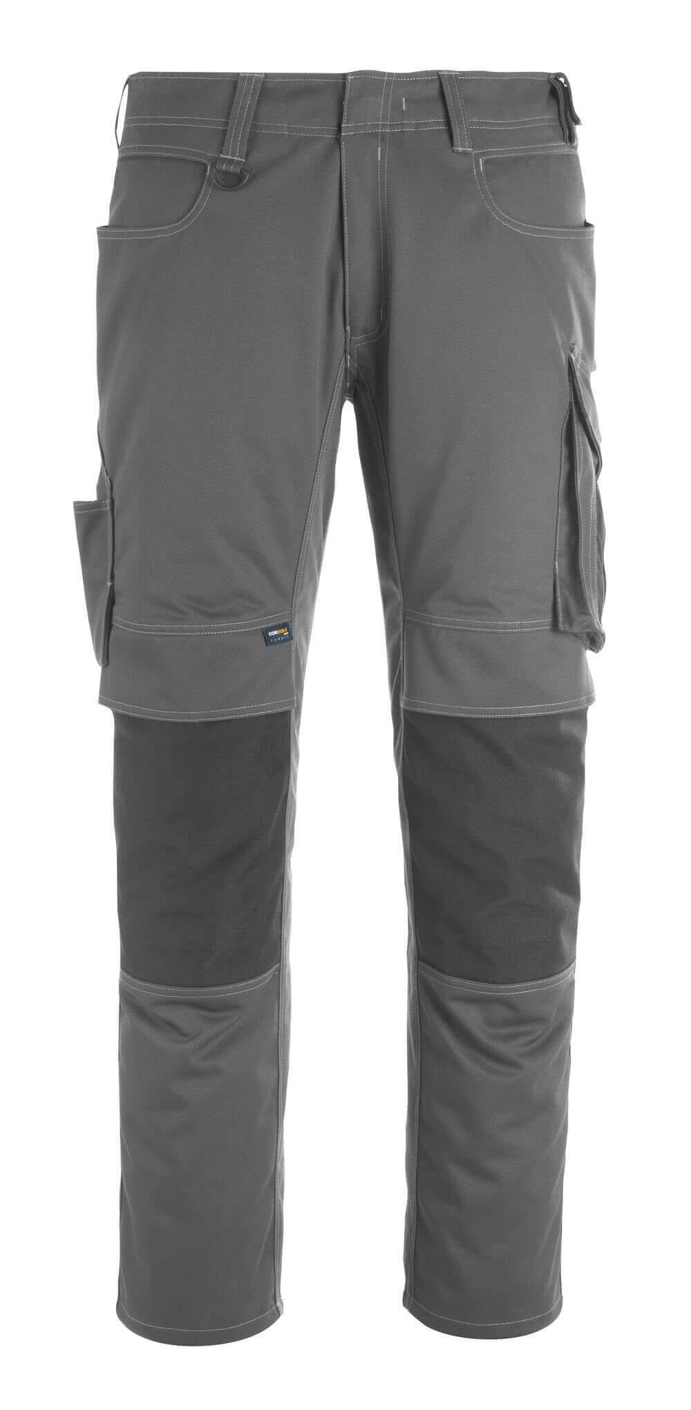 MASCOT® Unique Werkbroek TENCEL met kniezakken – Donkerantraciet/Zwart