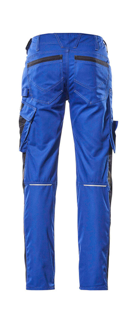 MASCOT® Unique Werkbroek met dijbeenzakken licht – Korenblauw/Donkermarine