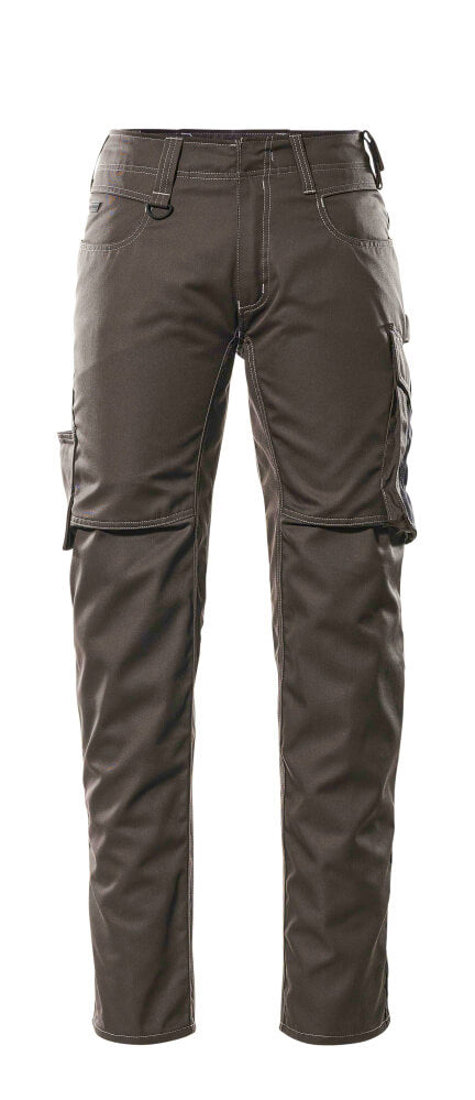 MASCOT® Unique Werkbroek met dijbeenzakken licht – Donkerantraciet/Zwart