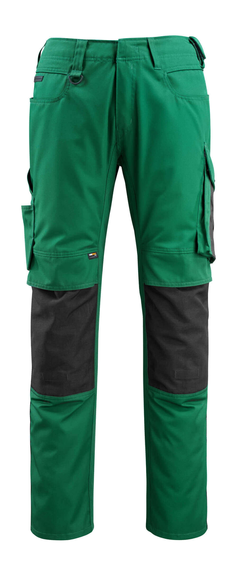 MASCOT® Unique Werkbroek met kniezakken lichtgewicht – Groen/Zwart