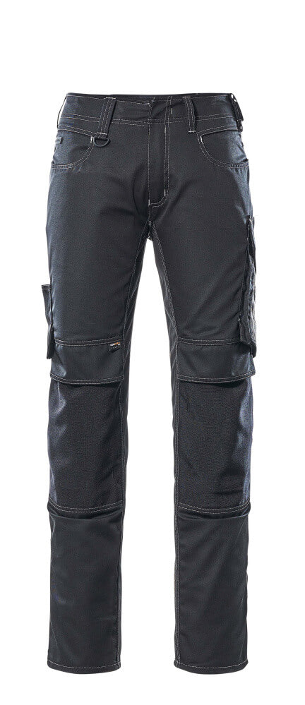 MASCOT® Unique Werkbroek met kniezakken lichtgewicht – Zwart/Donkerantraciet