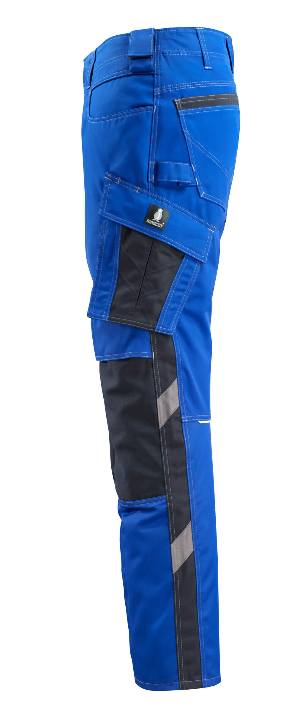 MASCOT® Unique Werkbroek met kniezakken lichtgewicht – Korenblauw/Donkermarine