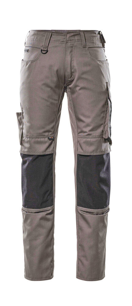 MASCOT® Unique Werkbroek met kniezakken lichtgewicht – Antraciet/Zwart