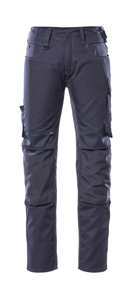 MASCOT® Unique Werkbroek kniezakken licht effen – Donkermarine