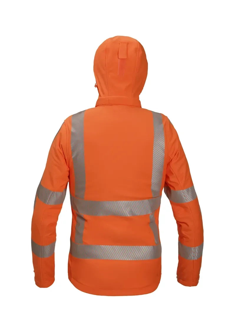 Dames Duurzaam Softshell Tessino RWS - Fluor Oranje