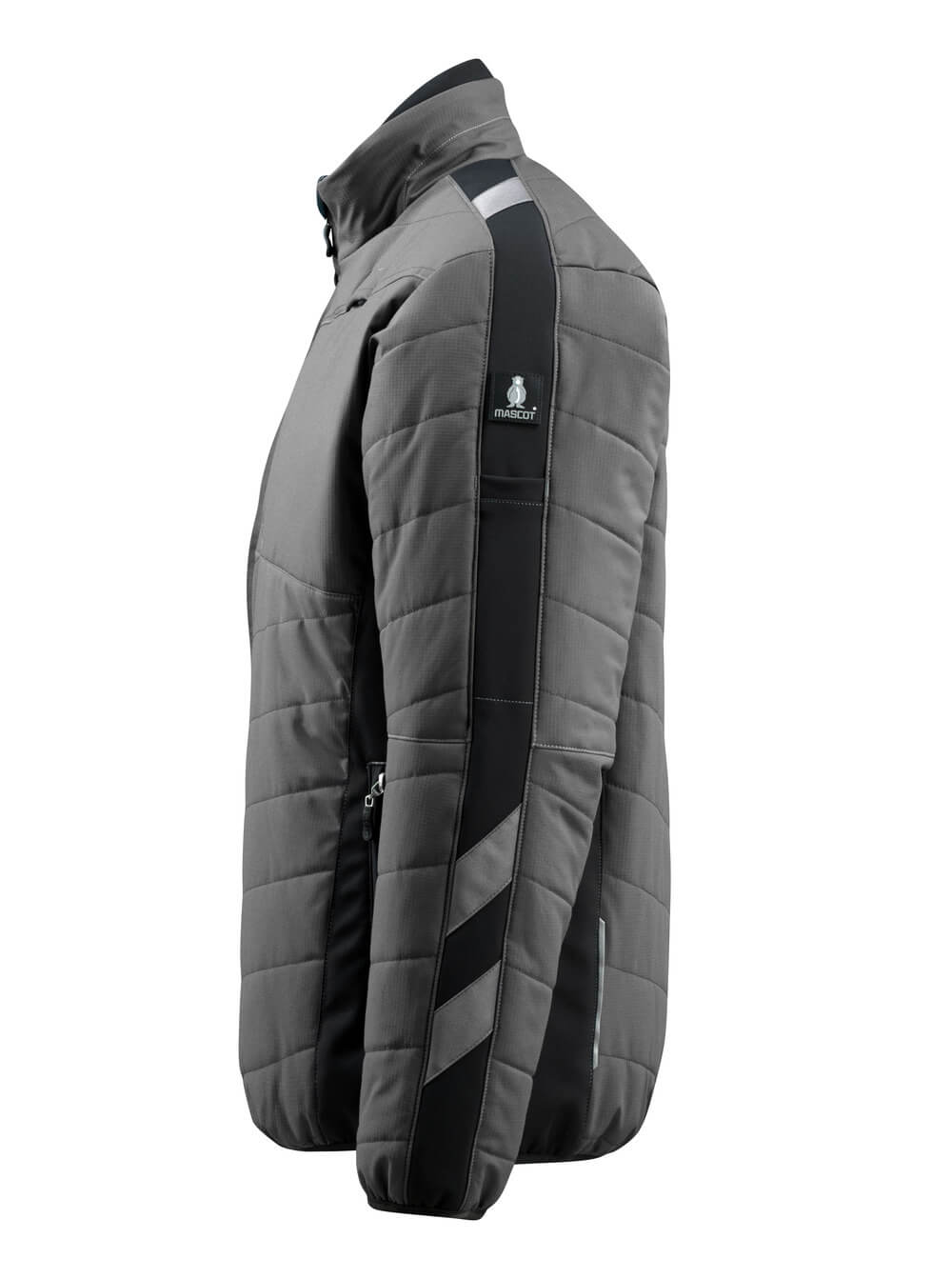 MASCOT® Unique Thermojas winddicht tweekleurig – Donkerantraciet/Zwart