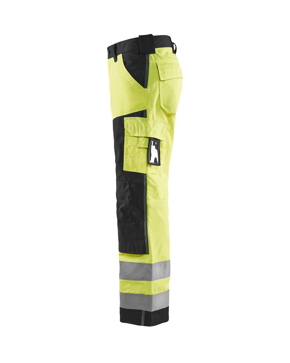 Blåkläder 1566 High Vis Werkbroek - High Vis Geel/Zwart