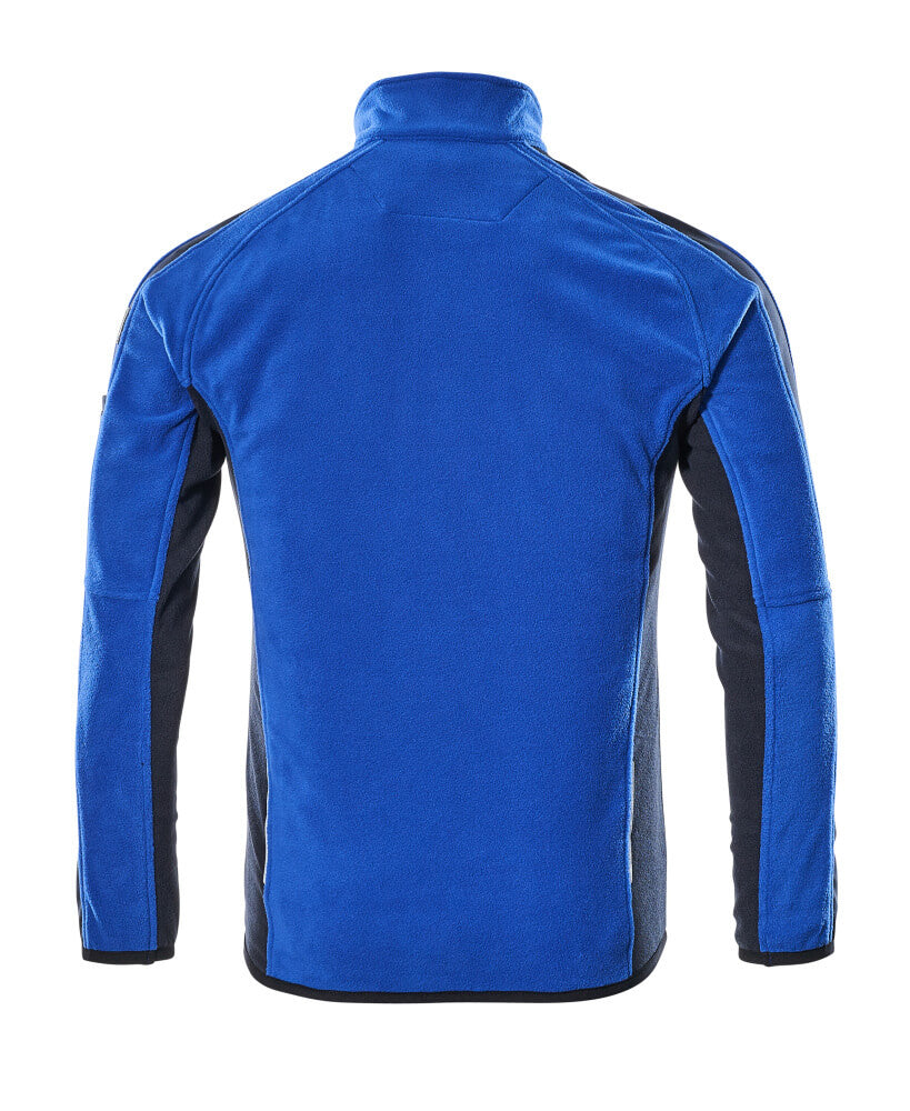 MASCOT® Unique Fleece jas tweekleurig – Korenblauw/Donkermarine