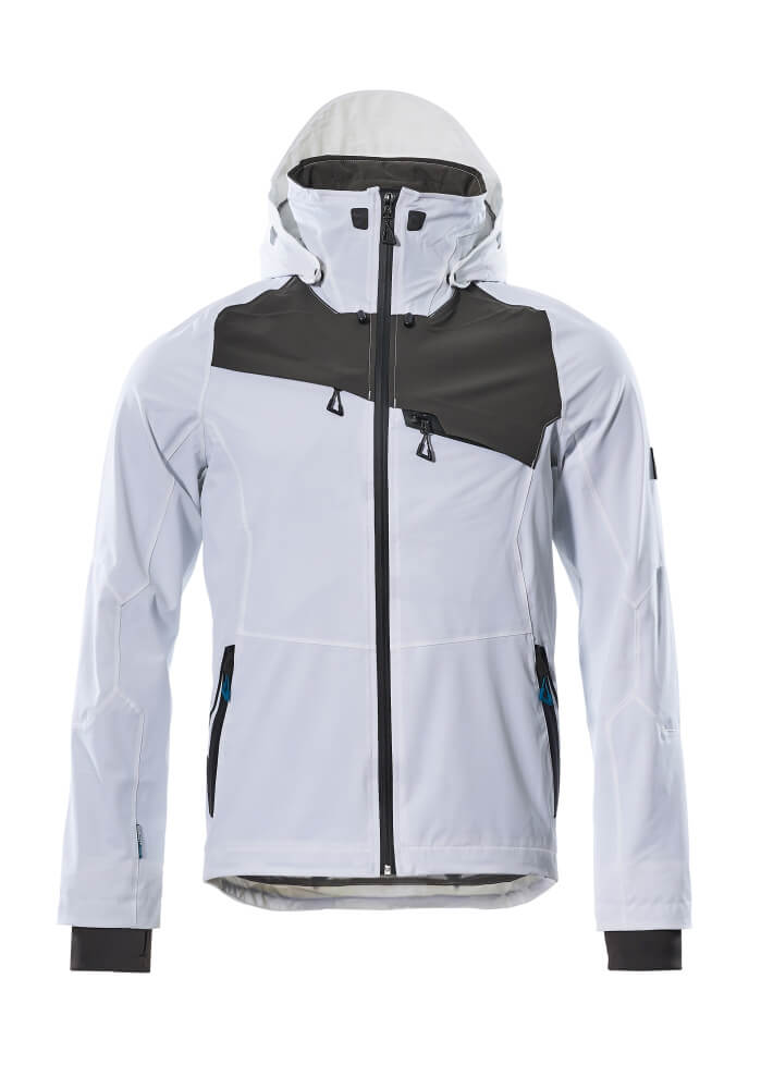MASCOT® Advanced Shell jas – Wit/Donkerantraciet