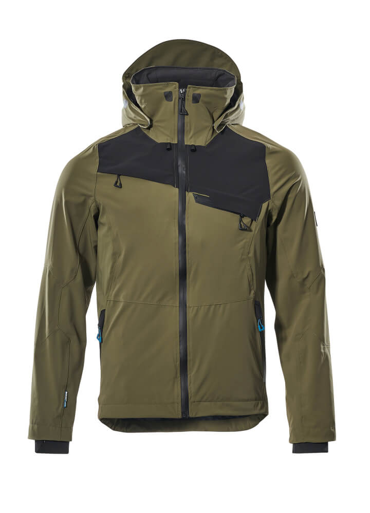 MASCOT® Advanced Shell jas – Mosgroen/Zwart