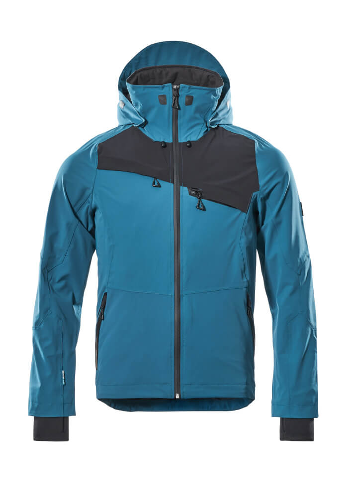 MASCOT® Advanced Shell jas – Donkerpetrol/Zwart