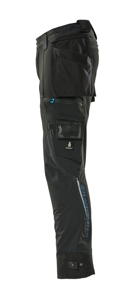 MASCOT® Advanced Werkbroek met spijkerzakken – Zwart