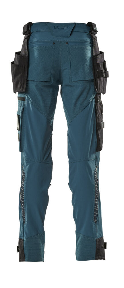 MASCOT® Advanced Werkbroek met spijkerzakken – Donkerpetrol