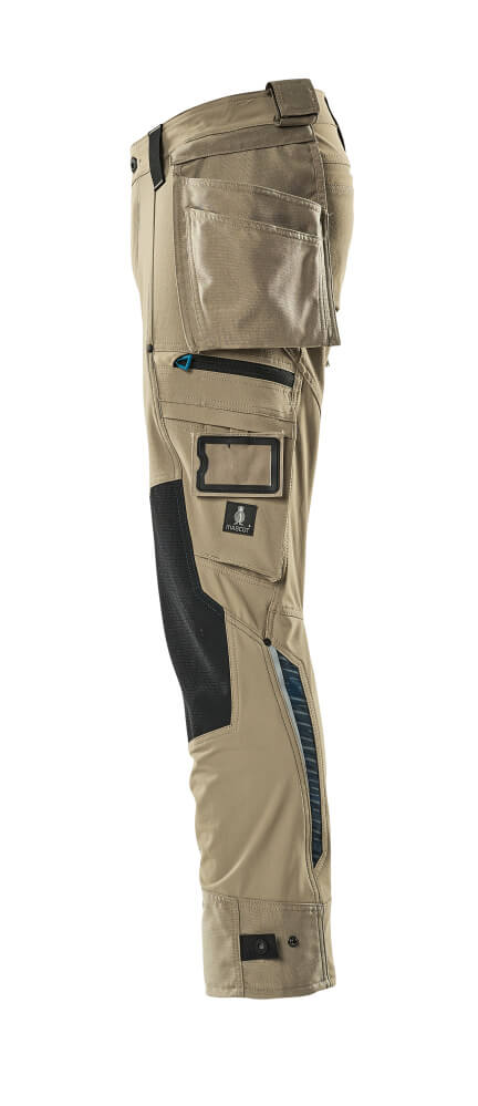 MASCOT® Advanced Werkbroek met spijkerzakken – Lichtkhaki