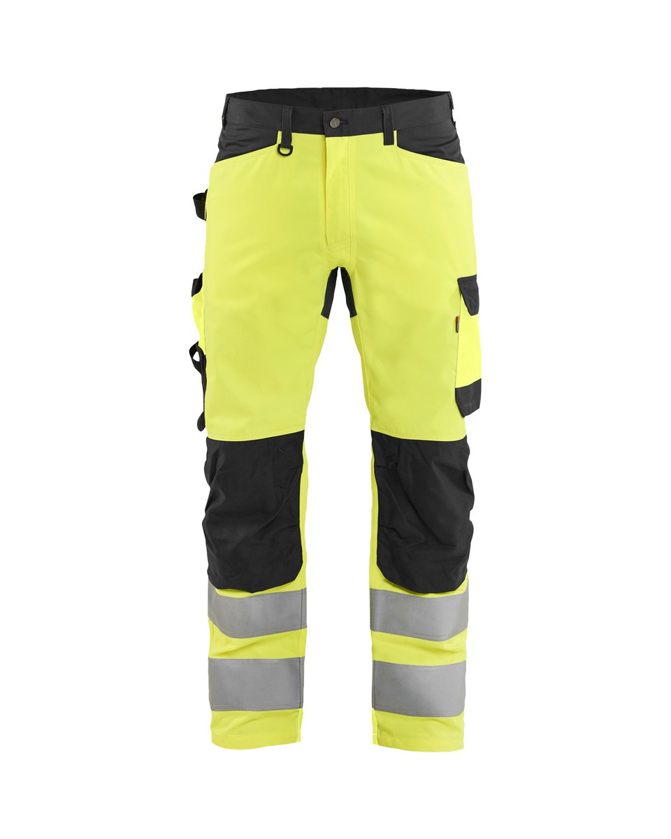 Blåkläder 1703 High Vis Werkbroek - High Vis Geel/Zwart