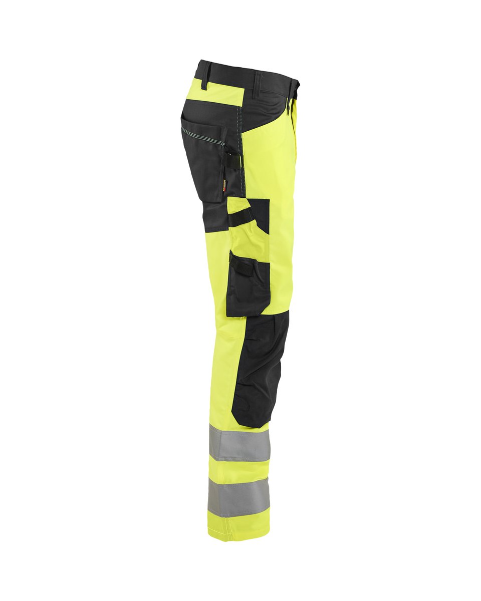 Blåkläder 1703 High Vis Werkbroek - High Vis Geel/Zwart