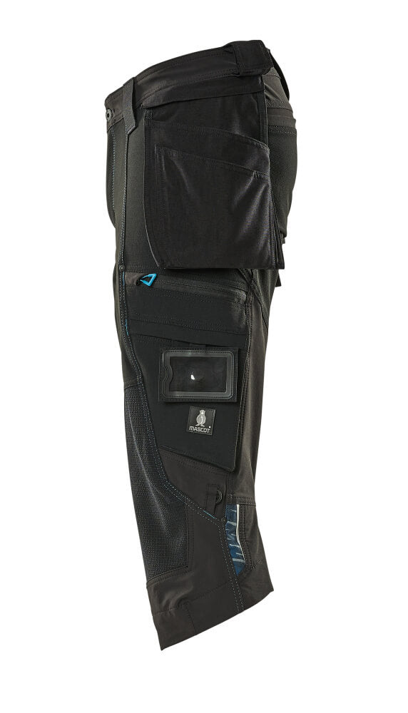 MASCOT® Advanced Driekwart werkbroek – Zwart