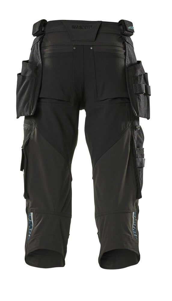 MASCOT® Advanced Driekwart werkbroek – Zwart