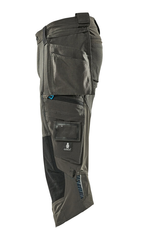 MASCOT® Advanced Driekwart werkbroek – Donkerantraciet