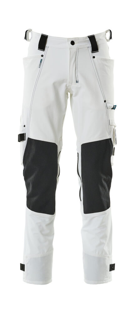 MASCOT® Advanced Werkbroek met kniezakken – Wit