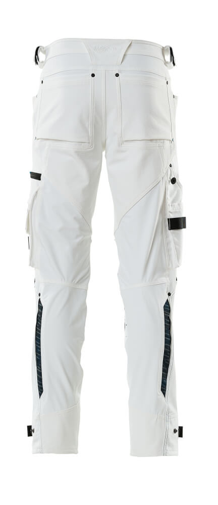 MASCOT® Advanced Werkbroek met kniezakken – Wit