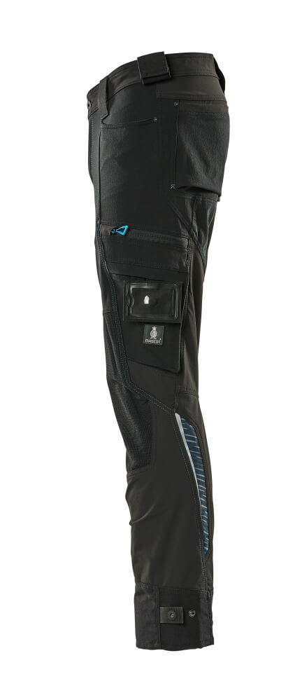 MASCOT® Advanced Werkbroek met kniezakken – Zwart