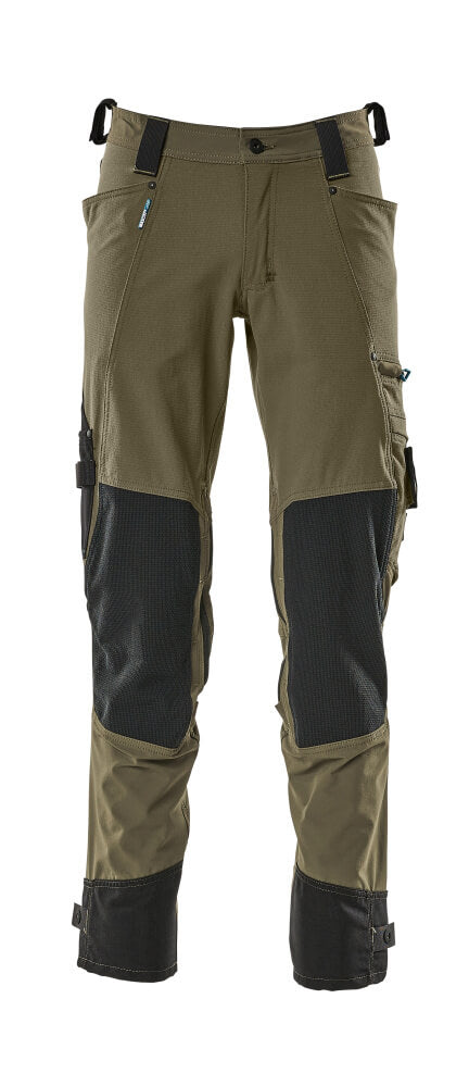 MASCOT® Advanced Werkbroek met kniezakken – Mosgroen