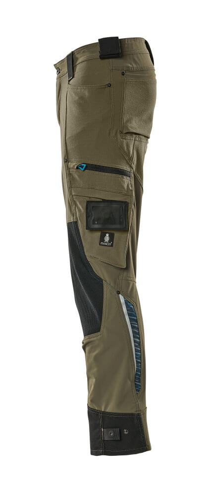 MASCOT® Advanced Werkbroek met kniezakken – Mosgroen
