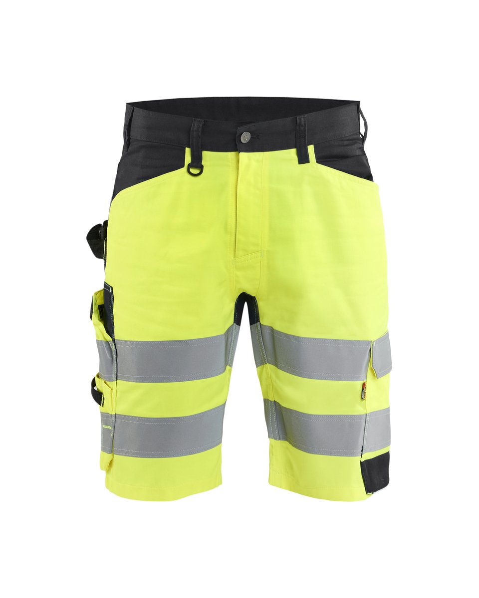 Blåkläder 1709 High Vis Short - High Vis Geel/Zwart