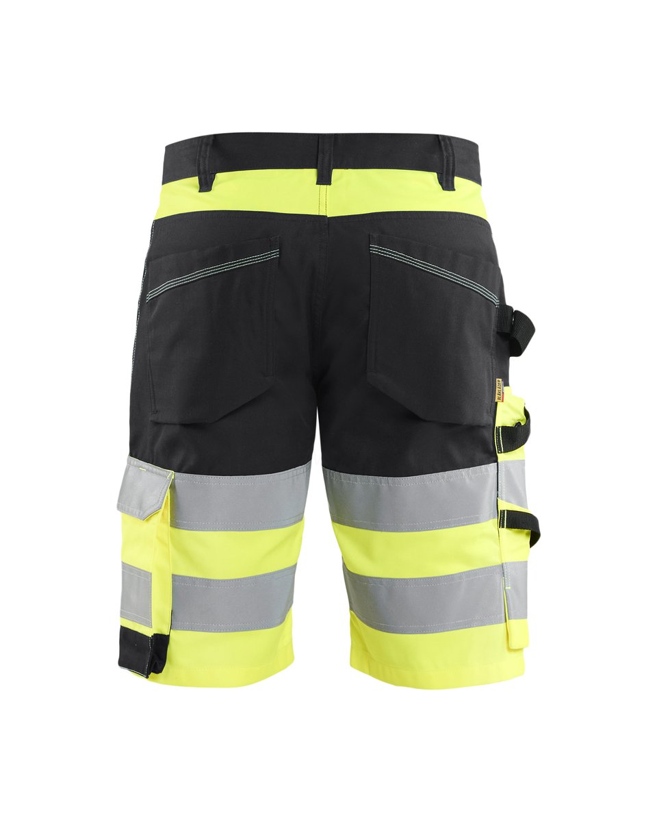 Blåkläder 1709 High Vis Short - High Vis Geel/Zwart