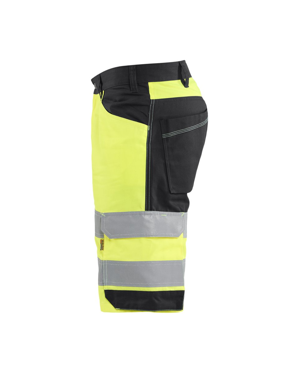 Blåkläder 1709 High Vis Short - High Vis Geel/Zwart