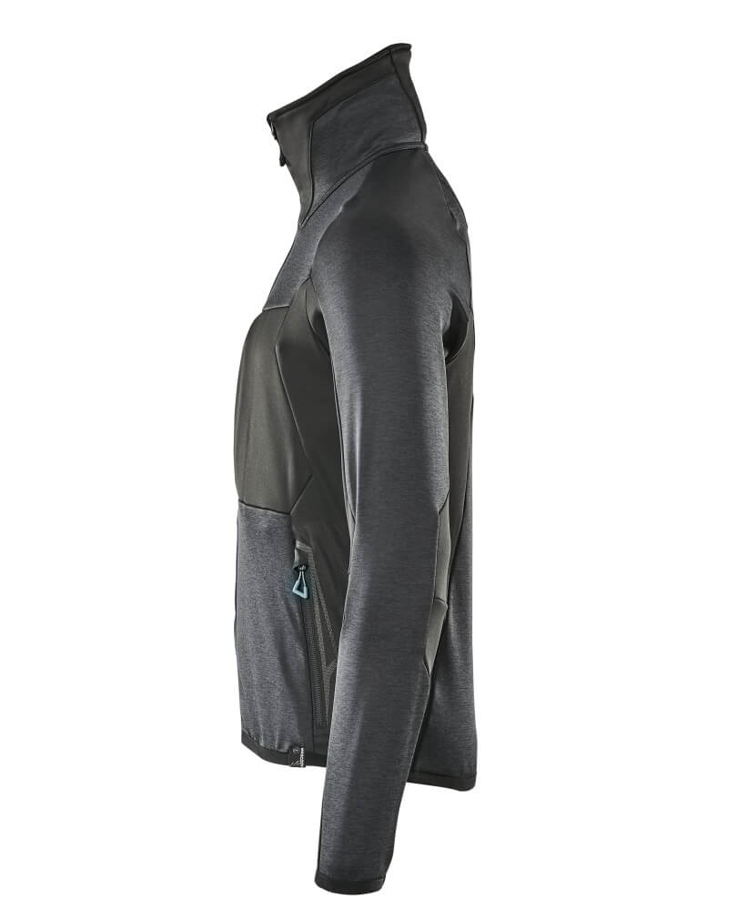 MASCOT® Advanced Fleecetrui met rits – Donkermarine/Zwart