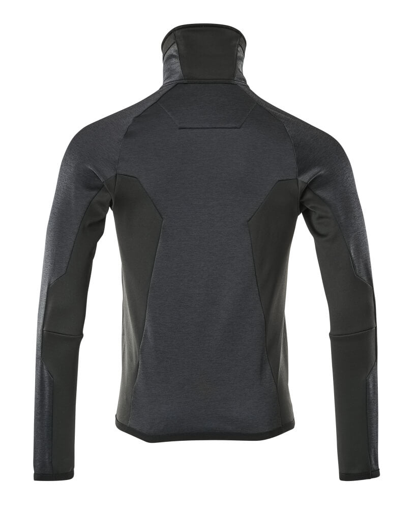 MASCOT® Advanced Fleecetrui met rits – Donkermarine/Zwart