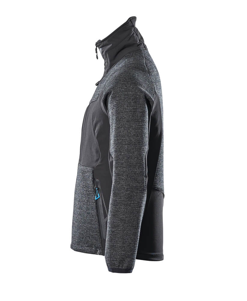 MASCOT® Advanced Gebreid vest met rits – Zwart