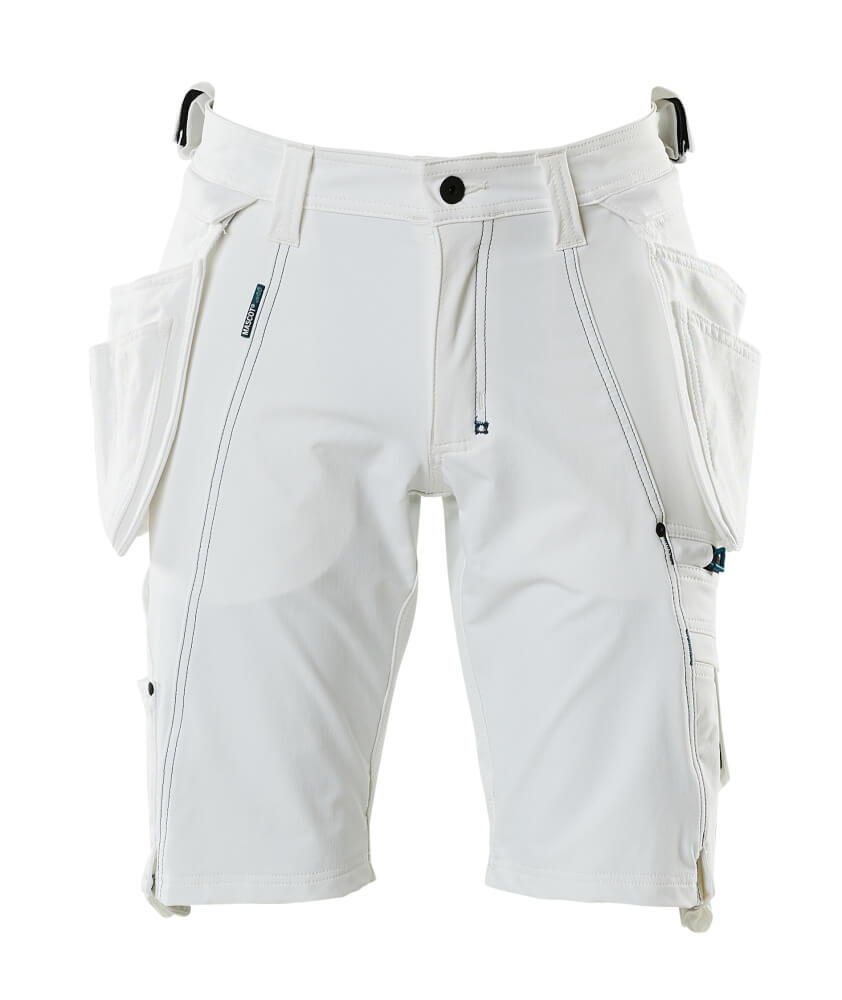 MASCOT® Advanced Werkshort met spijkerzakken – Wit