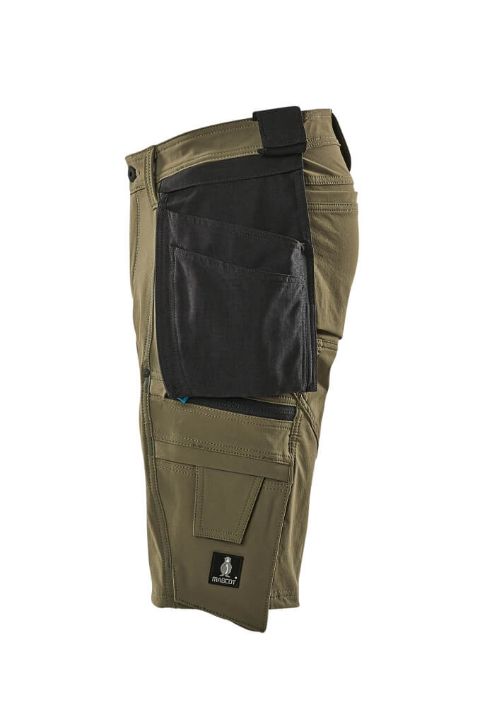 MASCOT® Advanced Werkshort met spijkerzakken – Mosgroen