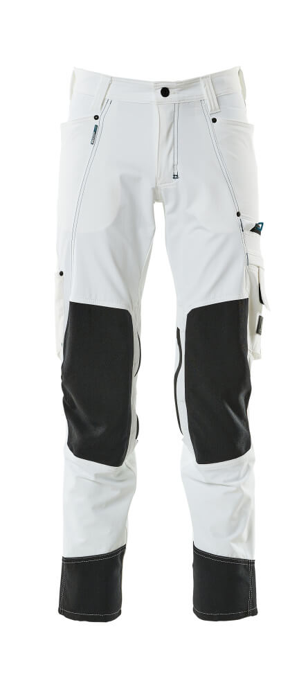 MASCOT® Advanced Werkbroek met kniezakken – Wit