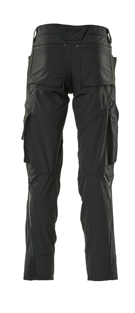 MASCOT® Advanced Werkbroek met kniezakken – Zwart