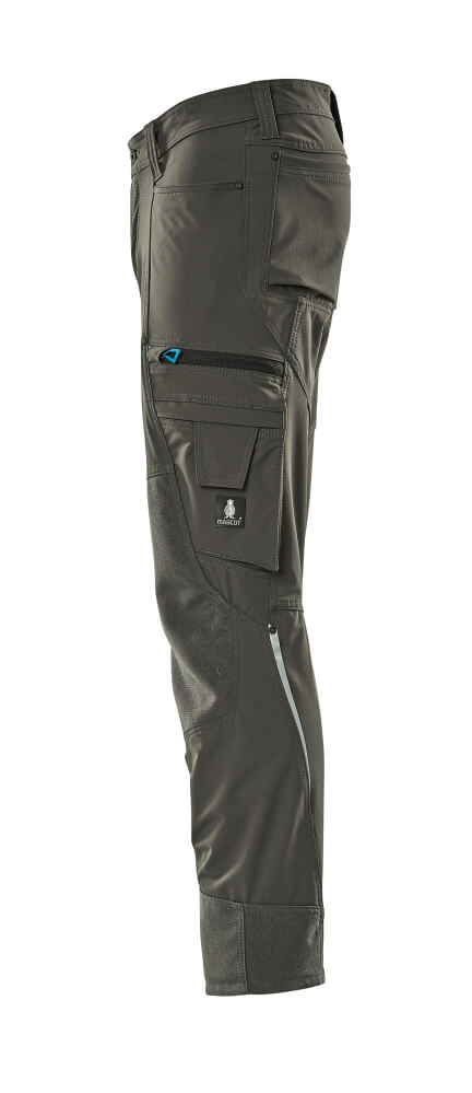 MASCOT® Advanced Werkbroek met kniezakken – Donkerantraciet