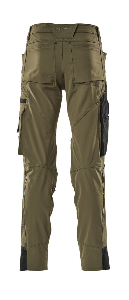 MASCOT® Advanced Werkbroek met kniezakken – Mosgroen