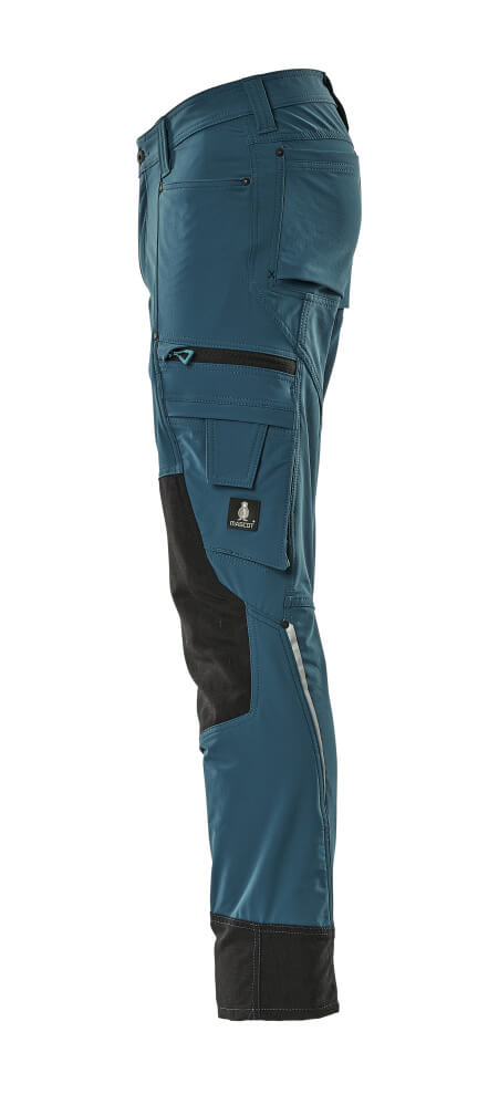 MASCOT® Advanced Werkbroek met kniezakken – Donkerpetrol