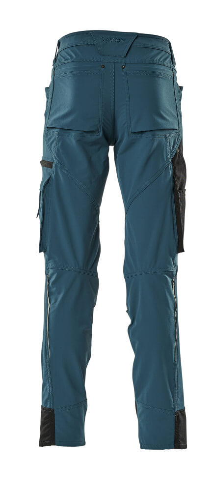 MASCOT® Advanced Werkbroek met kniezakken – Donkerpetrol